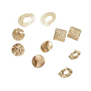 ต่างหูแบบติดหูทรงเรขาคณิต ทำมือจากโรงงาน วัสดุโลหะผสมเงินแท้ 925 เหมาะสำหรับทุกเพศ เป็นของขวัญ - Product Image 5