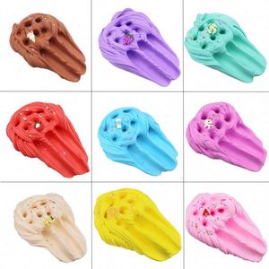 2025 DIY Food Mud Scented <b>Foam</b> Cotton Candy Cloud Kit EN71 Toy Butter Fluffy Slime Set 6 9 Pack Slime Charms Playdough Slime - Product Image 6