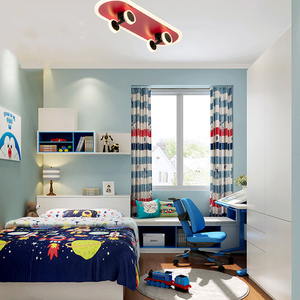 Plafonnier LED blanc chaud (3000K) pour enfants, style <span class=keywords><strong>skateboard</strong></span> - Product Image 5