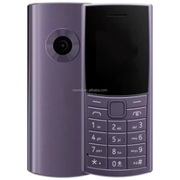 Teléfono Móvil Barato Desbloqueado con Doble SIM para Personas Mayores y Niños, Teclado de Botones, Pantalla TFT de 1.77 Pulgadas, Batería de 600 mAh