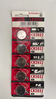 CR2032 2016 2025 1632 1620 1616 1220 Pile bouton 3V Pile bouton au lithium Pile pour télécommande de voiture