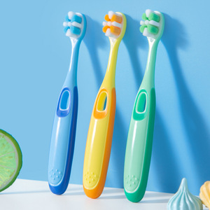 Little Cow's Adventures Children Toothbrush <b>Soft</b> Bristles Ages 3-12 Manual Toothbrush For Kids Single Pack - Product Image 1
