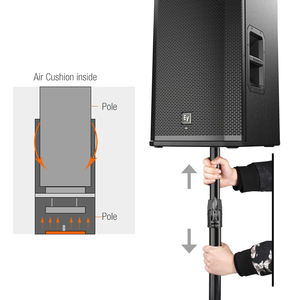 SS200 Yinyu DDP RTS حامل مكبر صوت ثلاثي القوائم قابل للتعديل مع قفل تلقائي لمكبرات الصوت الاحترافية - Product Image 4