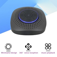 2023 Keluaran Baru Speaker Mikrofon Sistem Konferensi Telepon Omnidirectional Bluetooth Profesional untuk Konferensi Telepon Pc