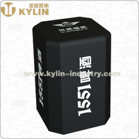 Tasse à dés en cuir en plastique 5 barre de support de dés KTV divertissement plateau à dés accessoires de jeu de famille de fête