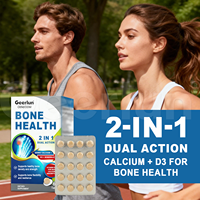 Complément alimentaire pour la santé des os avec zinc et complexe de calcium, soutien articulaire, comprimés à base de plantes, vente en gros, fournisseur d'usine OEM