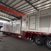 Groupe électrogène à châssis ouvert ZHONG HE HUA LI de 300 kW pour alimentation de secours au diesel, au méthanol et au gaz