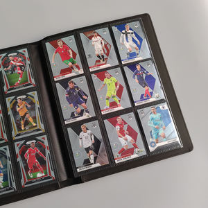 Album de cartes à collectionner en cuir PU 2022 Premium avec 9 poches MTG/TGC Baseball Yu-Gi-Oh <span class=keywords><strong>Pokemon</strong></span> Card Binder PP Cover Impression personnalisée - Product Image 3