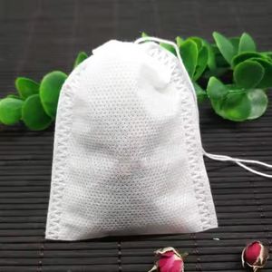 Sachets de bain de pieds recyclables 20*25cm au meilleur prix, en non-tissé avec cordon de serrage, pour thé ou bain de pieds - Product Image 5