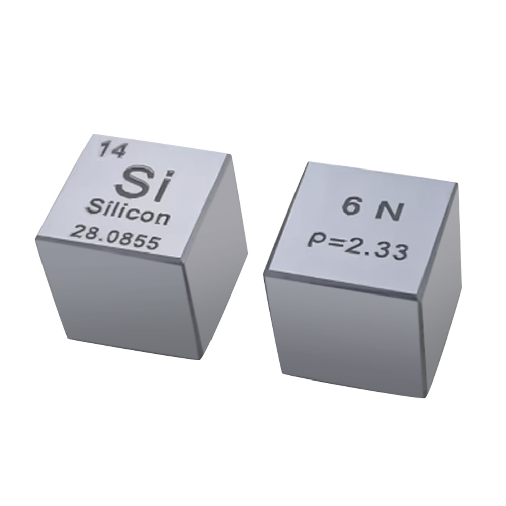 ลูกบาศก์ซิลิโคนกระจก 10 มม.