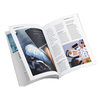 Brochure publicitaire, catalogue, magazine, dépliant plié en deux ou en trois, impression offset couleur personnalisée sur carton A4 pour entreprise