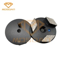 Plaque de meulage diamant d'outillage de préparation de Surface STI de 3 pouces avec 3 segments de losange