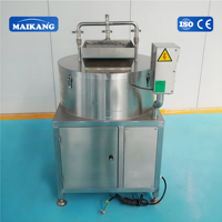 Machine automatique de nettoyage, lavage et épluchage de petites patates douces, d'oignons et de gingembre