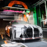 JETWASH Vente en gros usine, personnalisable (langue, tension, logo), Machine de lavage de voiture à séchage rapide 100% 360 pour paiement par carte bancaire et par carte à puce