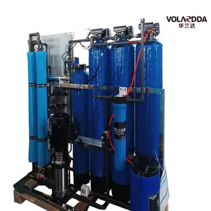 Water Purified Drinking Auto Control Industrial RO 500Lph tank Water Treatment Plant RO Filter water purifier with LPC Screen