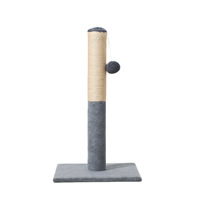 Griffoir vertical personnalisé en sisal pour chat, extra-large 54 cm, style épuré, durable, ne perd pas ses fibres, pour griffer les griffes du chat