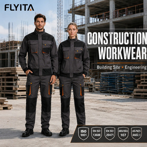 Uniforme de Trabajo Resistente para Trabajadores de la Industria, Reparaciones, Minería, Mecánica, Fábrica de Carbón y Petróleo, Taller, Chaqueta y Pantalón - Product Image 2