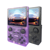 Console de jeu portable POWKIDDY X35S, écran IPS HD de 3,5 pouces, Rockchip RK3566 Quad-core, 1 Go de RAM, jeux rétro classiques