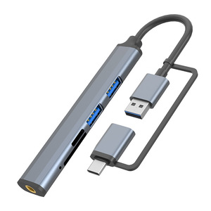 <span class=keywords><strong>Usb</strong></span>-<span class=keywords><strong>C</strong></span> Hub <span class=keywords><strong>USB</strong></span> <span class=keywords><strong>C</strong></span> a <span class=keywords><strong>USB</strong></span> 3,0, 2,0 y <span class=keywords><strong>USB</strong></span> <span class=keywords><strong>C</strong></span> Hub Tipo <span class=keywords><strong>C</strong></span> Dual 5/7/8 en 1 para <span class=keywords><strong>MacBook</strong></span> <span class=keywords><strong>Pro</strong></span> y ChromeBook y XPS y Samsung y más - Product Image 5