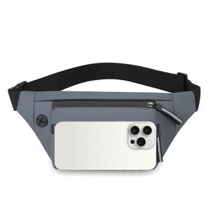 กระเป๋าคาดเอวผู้ชายแบบใหม่ กระเป๋าคาดอก กระเป๋าสะพายไหล่ ความจุขนาดใหญ่ กันน้ำ สีพื้น หลายชั้น สำหรับธุรกิจและการเดินทาง ฤดูใบไม้ผลิ 2025 - Product Image 5