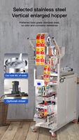 Machine automatique de remplissage et de scellage de sachets pour beurre de cacahuète, mayonnaise, sauce chili, ketchup, purée de tomates, confiture