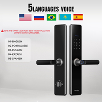 Serrure intelligente Locstar pour porte métallique, télécommande TTlock, empreinte digitale, mot de passe numérique, carte-clé, serrure de porte intelligente avec Wifi
