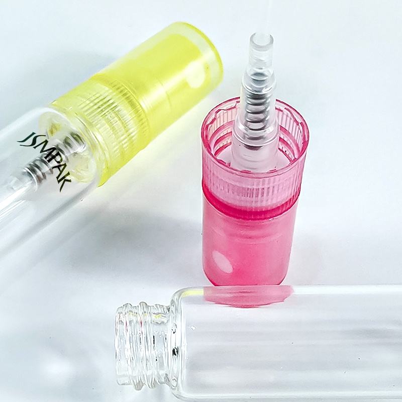 Empty Travel Mini Attar Cologne Tester Glass Vial 5ml 10ml Atomizador ...