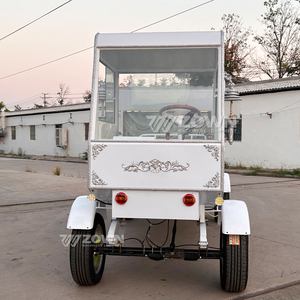Oferta especial a precio de fábrica: Coche fúnebre eléctrico blanco de bajo consumo para transporte especial. - Product Image 1