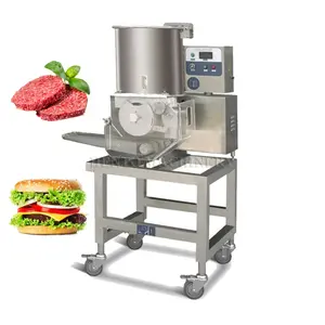 Стабильная рабочая форма для квадратных гамбургеров/машина для приготовления котлет для бургеров/формовочная машина для котлет для бургеров небольшого размера