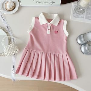 <span class=keywords><strong>Robe</strong></span> <span class=keywords><strong>d</strong></span>'été <span class=keywords><strong>rose</strong></span> princesse pour bébé fille, sans manches, longueur genou, élégante, <span class=keywords><strong>d</strong></span>écontractée, en coton, style polo, pour fête <span class=keywords><strong>d</strong></span>'<span class=keywords><strong>anniversaire</strong></span>, motif 3D dessin animé - Product Image 6