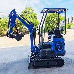 Mini Escavatore ad Alta Efficienza da 1,2 Tonnellate per Agricoltura e Silvicoltura, Micro Escavatore Cingolato Conforme EPA, Micro Scavatore Diesel in Vendita - Product Image 2