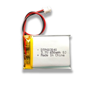 DTP CE KC Certified 3.7V 800mAh Lithium Ion Battery Model DTP503048 Semi-Solid State Li-Polymer <b>Desk</b> Lamp 500 <b>Cycles</b> - Product Image 3