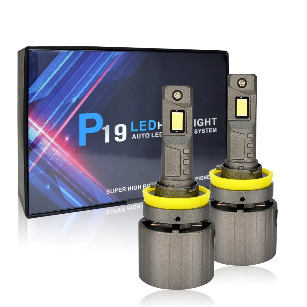 De alta potencia LED bombillas de faros D1s D2s Led cabeza de la conversión de luces H11 LED 130w 6000K 13000 luminosa