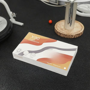 X90ユニークな組み合わせスマートウォッチIPSディスプレイアンサーコールコンパス睡眠トラッカーイヤフォンBTコールヘルストラックIP67防水 - Product Image 3