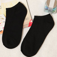 Logo personnalisé Nouveau Mignon Couleur Pure Cheville Coton Chaussettes Femmes Nouveauté Low Cut Chaussettes No Show Chaussettes