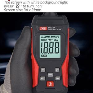 Medidor de Ruido TASI TA650A Clase Básica 30~130dB con Temperatura Ambiente, Medidor de Nivel de Sonido Digital, Material ABS - Product Image 4