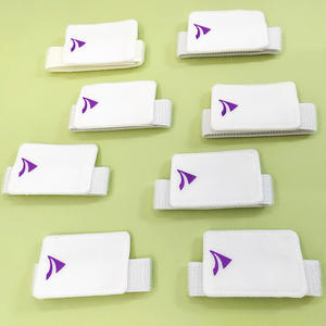 מקור במפעל קלטת קסם ניילון לנשימה הלהקה אלסטי שאינו תופס יוניסקס רצועת ספורט כושר צמיד - Product Image 4