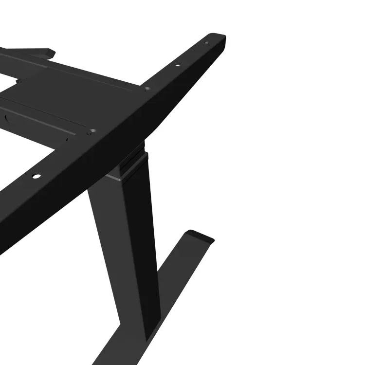 High Quality Commercial Furniture L-shaped Electric Adjustable Lifting Table Standing Desk Frame