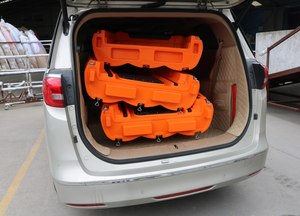 Pedal ganda 2 Orang 14 kaki, Kayak duduk di atas plastik keras Modular Motor memancing dengan sistem penggerak Pedal untuk air laut - Product Image 6