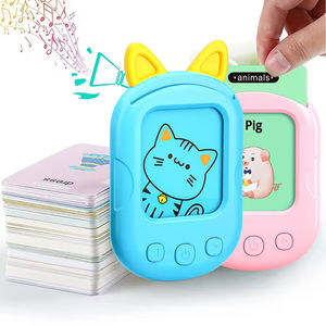 Giocattolo <span class=keywords><strong>di</strong></span> educazione all'apprendimento cognitivo parlante per bambini <span class=keywords><strong>parole</strong></span> del lettore Talk Card giocattolo per l'apprendimento cognitivo - Product Image 5
