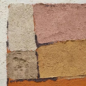 Abstract Color Block Texture Hand Painted Oil Painting <b>Square</b> Wabi Sabi Style Living Room Decor Art Wall Hanging - Product Image 3