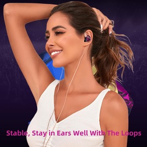 YINYOO <span class=keywords><strong>KZ</strong></span>-<span class=keywords><strong>ZST</strong></span> Écouteurs intra-auriculaires hybrides colorés à armature dynamique 1BA+1DD HiFi <span class=keywords><strong>KZ</strong></span> - Product Image 4