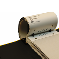 Brochure d'échantillons personnalisable avec logo, en papier offset et papier kraft pour produits en boîte - Catalogue Paris