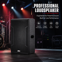 Speaker PA JMEI QT-15 15 Inch Pasif Dua Jalur Full Range 450W AES 8 Ohm 98dB Loudspeaker Penguat Suara Profesional