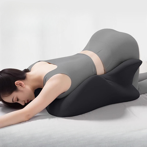 Oreiller de lit pour le soutien corporel, la relaxation en couple, l'allaitement, la lecture et l'élevation des jambes, coussin ergonomique détachable - Product Image 1