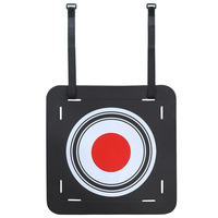 Cible de tir suspendue pour entraînement de football, équipement auxiliaire de précision pour le basketball et le volleyball, avec plumes de canard