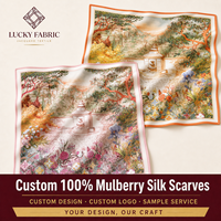 Foulard Carré en Soie Véritable 110x110cm Charmeuse Couleur Unie Lotus pour Femme, Bandana, Étiquette Privée, Design Personnalisé – Vente en Gros