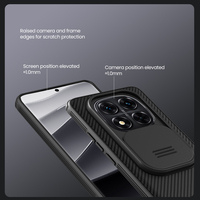 Étui Nillkin Camshield Pro pour Xiaomi Redmi Note 14 Pro Plus 5G Note 14 Pro 5G 13Pro 5G, coque de téléphone rigide avec protection coulissante pour l'appareil photo
