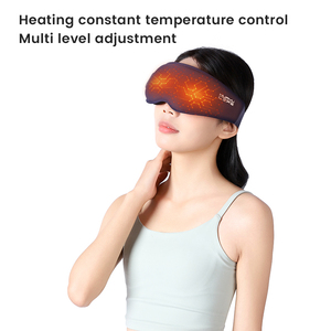 Bán buôn Headband mỏng mềm đàn hồi thoải mái không dây túi khí mắt Massager Mặt nạ mắt - Product Image 4