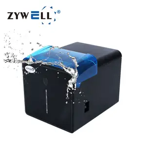 L'usine Zywell vend une imprimante thermique 80 mm ZY905 Imprimante de reçus thermiques murale de cuisine